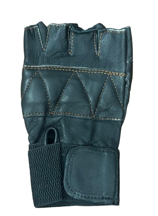 Zonkar Half Finger Leather Gym Glove Multi Sports Bike Riding Winter Motercycle Glove - Image 4