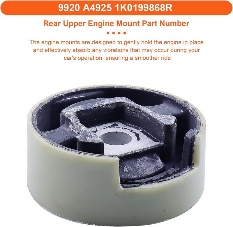 TeukRiGa Engine Motor Mount Set for Volkswagen CC, Jetta, and Passat (2006-2016) - Image 4