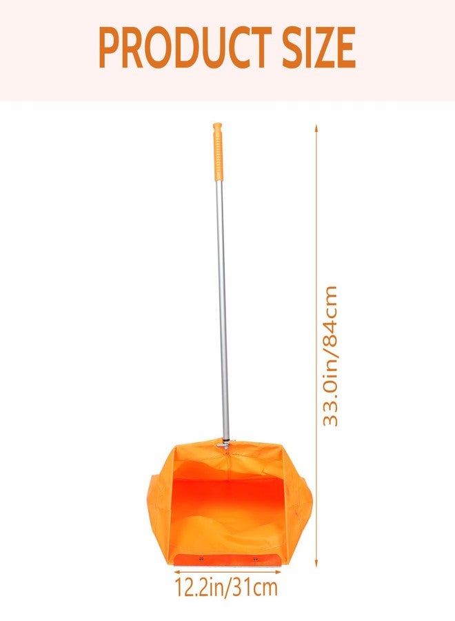 FELTECHELECTR Windproof Garbage Gripper with Outdoor Dustpan 33.07X20.07X12.20 Inch Trash Clamp Tool for Yard Cleaning Home Office and Public Spaces - Image 2