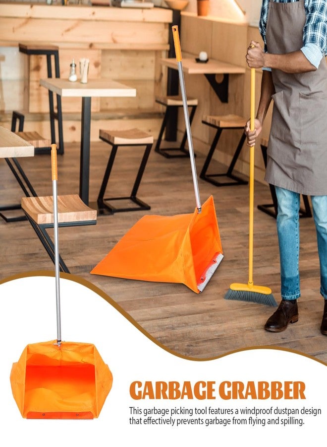 FELTECHELECTR Windproof Garbage Gripper with Outdoor Dustpan 33.07X20.07X12.20 Inch Trash Clamp Tool for Yard Cleaning Home Office and Public Spaces - Image 5