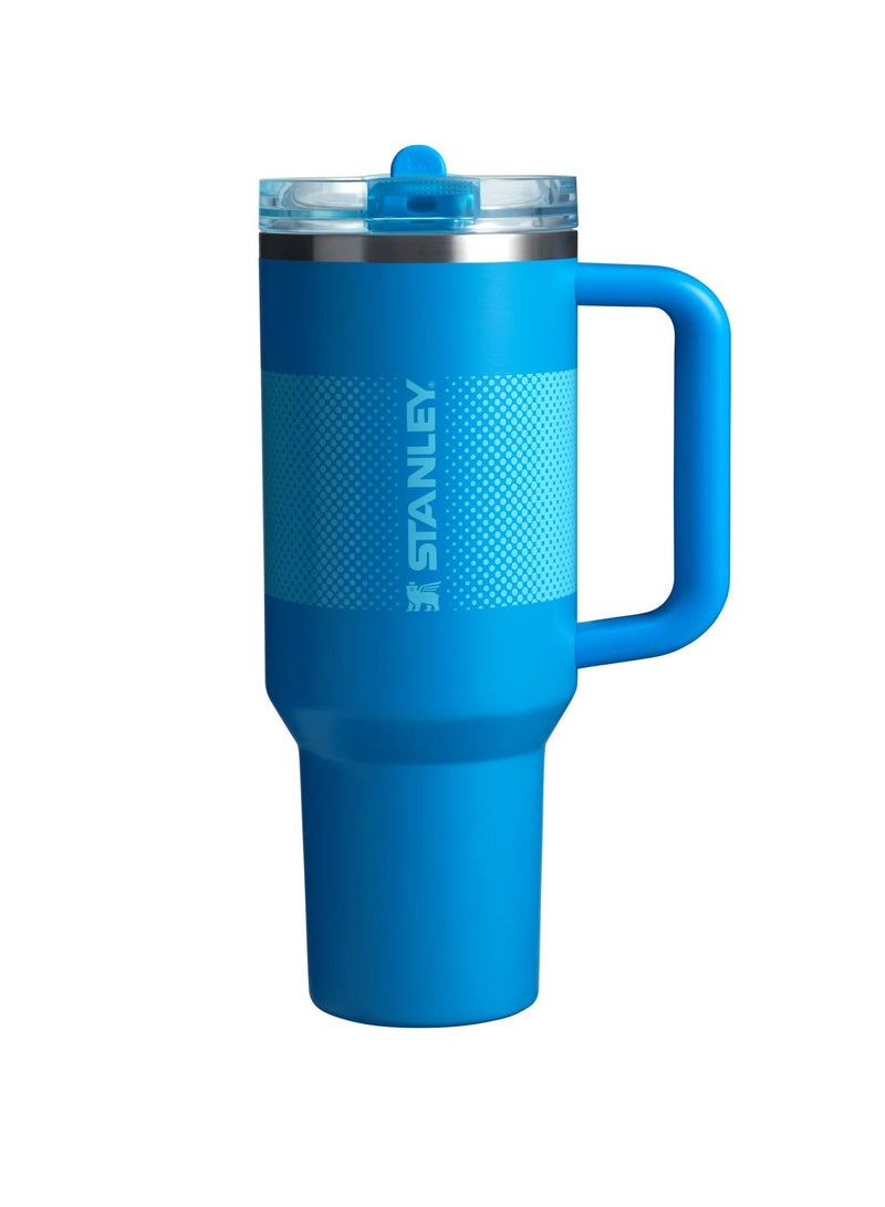 Stanley Quencher, Lightweight And Portable Thermal Coffee Mug, Leak Proof Durable Water Cup, Easy To Clean Stainless Steel Insulated Tumbler For Beverages, (1pc, Light Blue)