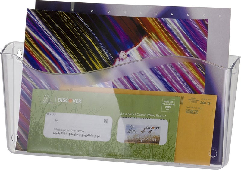 Officemate Unbreakable Wall File, Letter/A4 Size, Clear (21624) - Image 4