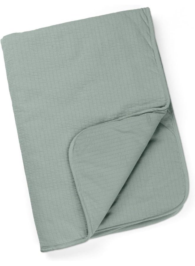 Doomoo Dream Cotton Blanket, Green - Image 1