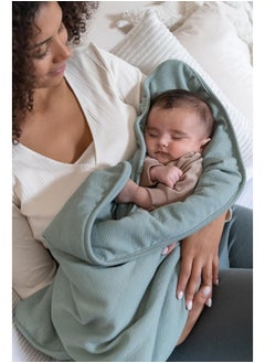 Doomoo Dream Cotton Blanket, Green  - Image 3