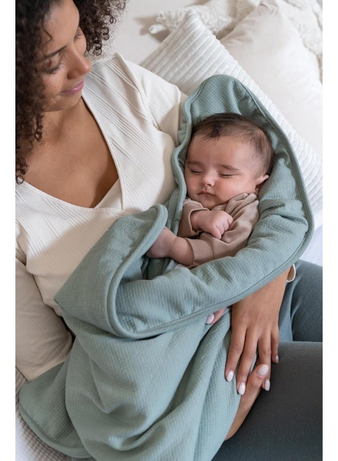 Doomoo Dream Cotton Blanket, Green - Image 3