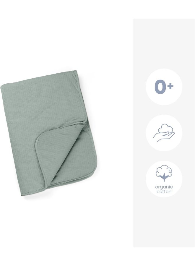 Doomoo Dream Cotton Blanket, Green - Image 2