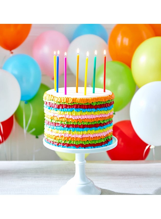 American Greetings Birthday Candles, Long Thin Multicolored (24-Count) - Image 2