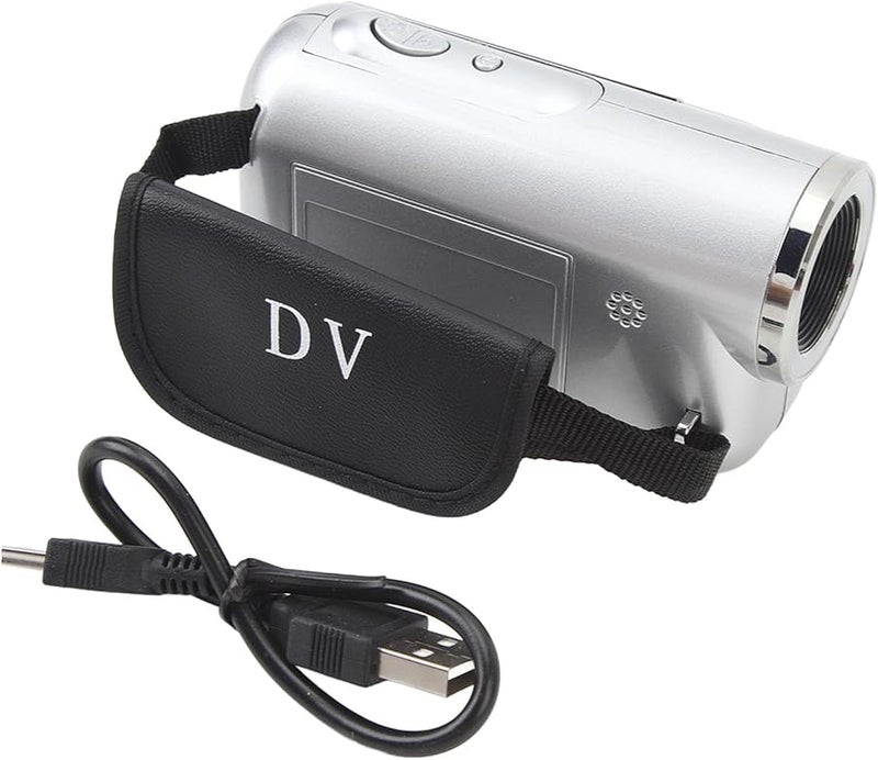 كاميرا فيديو رقمية للأطفال من سيلفر بدقة 1080 بكسل و16 ميجابكسل، تكبير 16x، شاشة 2 بوصة، قبضة سهلة للتدوين المرئي - Image 1