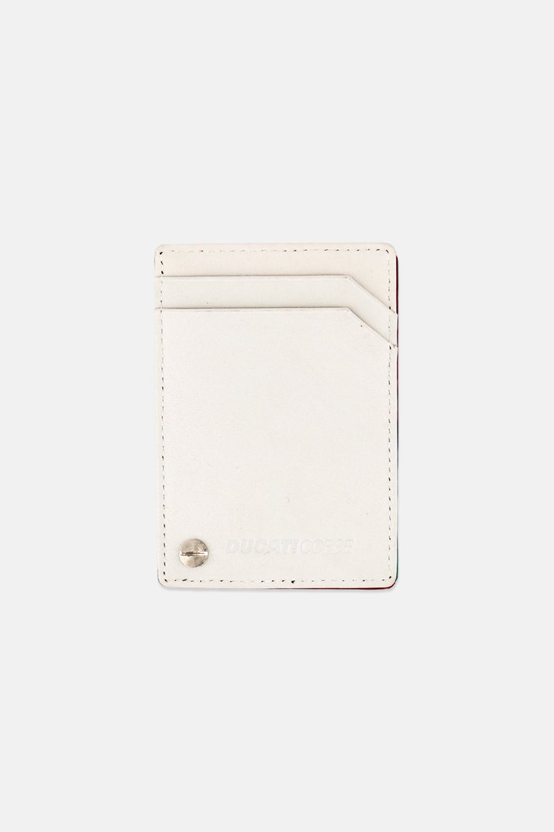 Ducati Men Scudetto Leather Card Holder, Black  - Image 3