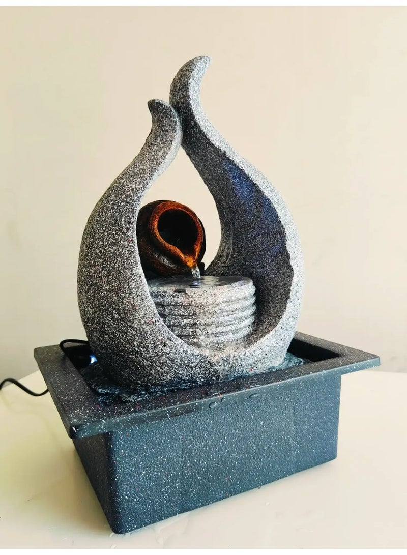 نافورة مياه داخلية تجريدية حديثة - Image 2