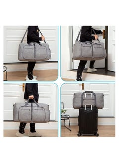 Cool Baby COOLBABY Travel Duffle Bag,115L Foldable Travel Duffel Bag with Shoes Compartment Overnight Bag for Men Women Waterproof Tear Resistant  - Image 3