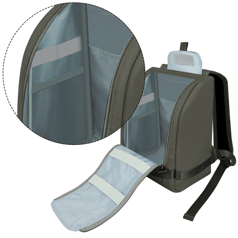 Annmore Annmore Carrying Case for Tonies Figures  Storage Bag for Toniebox Starter Set  Holder Compatible with Yoto Player and Cards  Organizer for Storypod Toke Crafties  Gray  - Image 3