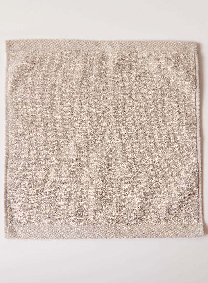Christy Luxe Face Cloth In French Grey