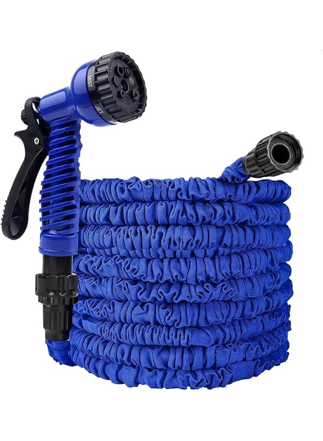 Al Safi Stretch Flexible Water Hose Up To 75 Meters Long Blue - Image 1