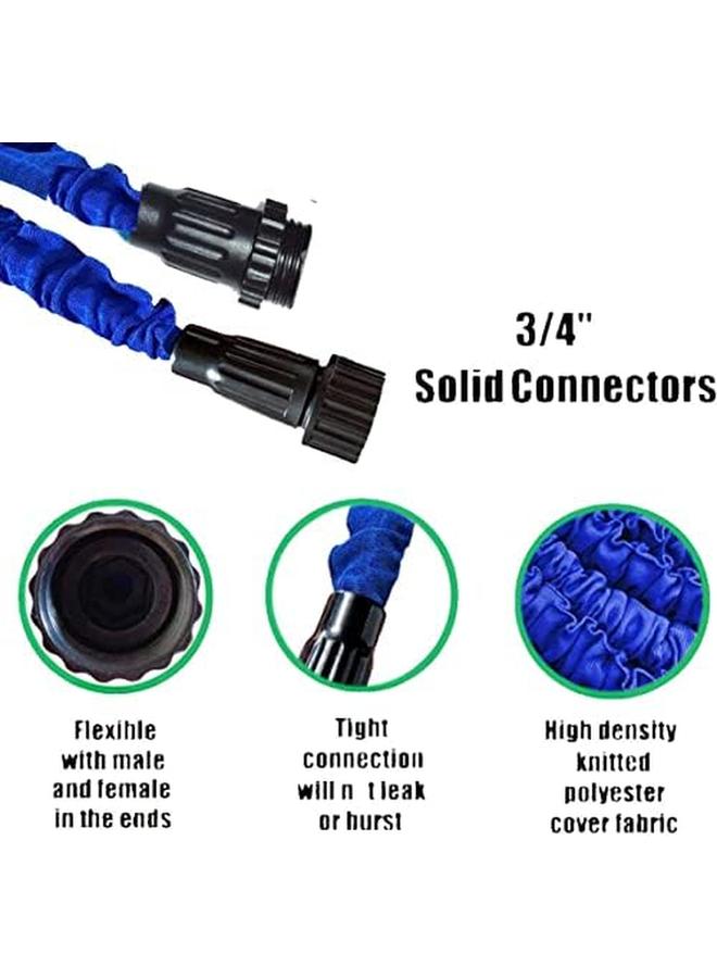 Al Safi Stretch Flexible Water Hose Up To 75 Meters Long Blue - Image 4