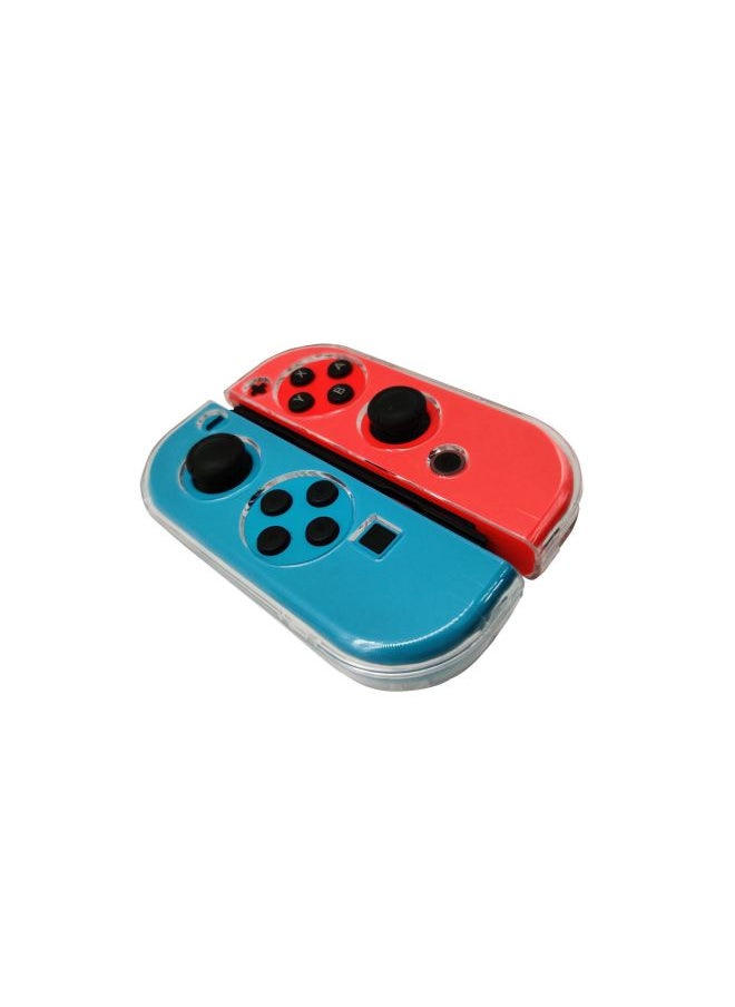 General - Nintendo Switch Crystal Case NS Game Protective Case Nintendo Switch Game Split Protective Case-Product Color:Silicone Soft Sleeve-red And Blue-Model:yh02 - Image 1