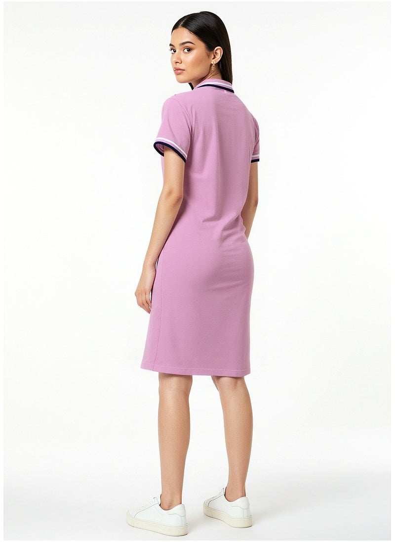 NAUTICA Short sleeve Premium Cotton Knee length Dress  - Image 3