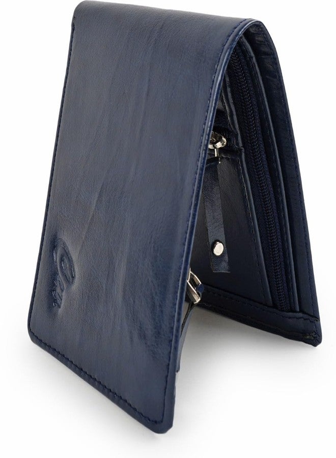 Men & Women Wallet (5 Card Slots) SPY-L-29CHANGER-BLUE_CW - Image 4