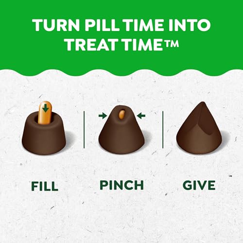 Greenies Pill Pockets for Dogs Large Size, Soft Dog Treats, Hickory Smoke Flavor, 15.8 oz. Pouch (60 Treats) - Image 2
