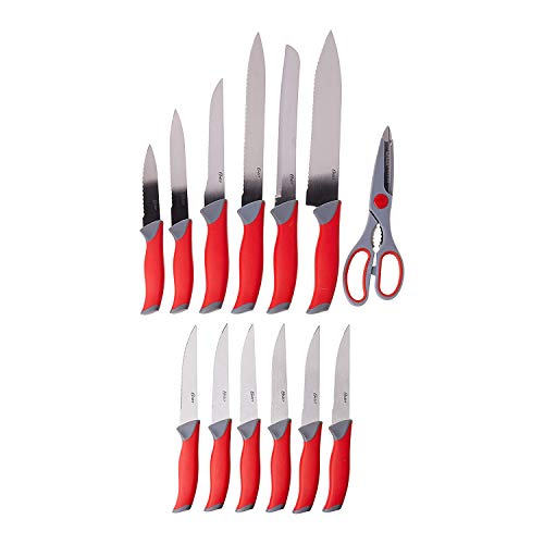 Oster Lindbergh 14 Piece Cutlery Set, Red - Image 4