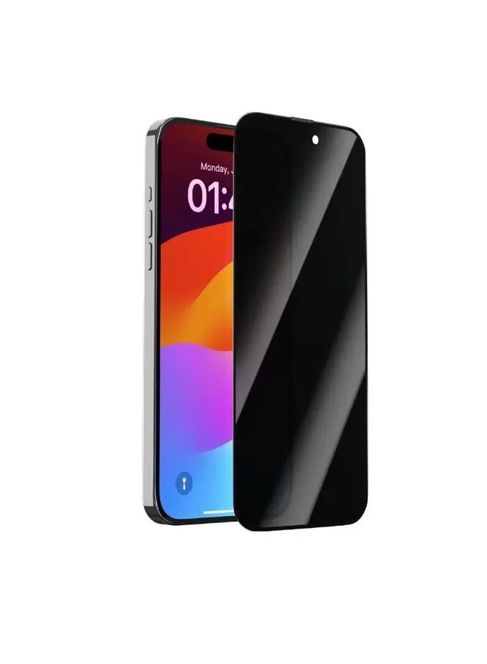 ديفيا حماية شاشة  ايفون 15 لقافه من ديفيا يضمن لك حماية الشاشة من الخدوش والصدمات مع الحفاظ على خصوصيتك الشخصية. بفضل الزجاج المقوى مرتين ويدعم التعرف السريع على بصمة الاصبع - Image 1