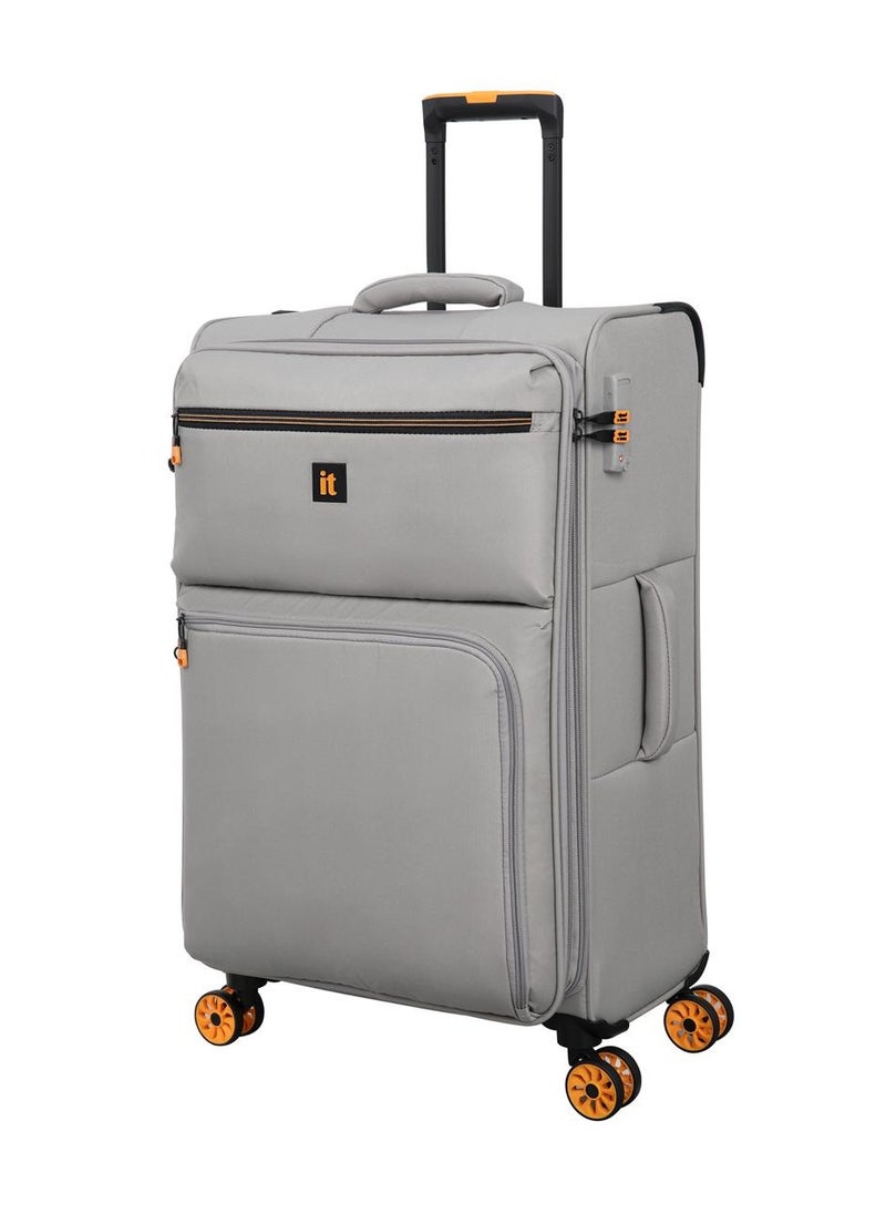 it Luggage it luggage Compartment, Unisex Polyester Material Soft Case, 8x360 Degree Spinner Wheels, Expandable Trolley Bag, Telescopic Handle, TSA Lock, 12-3149-08, Lightweight  - Image 1