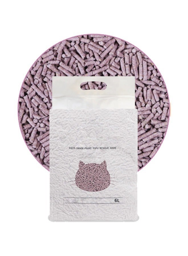 NKX Pack of 8 Biodegradable Fast Clumping Cat Litter Lavender - Image 3
