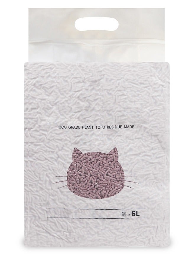 NKX Pack of 8 Biodegradable Fast Clumping Cat Litter Lavender - Image 4