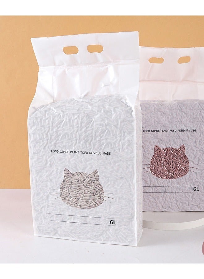 NKX Pack of 8 Biodegradable Fast Clumping Cat Litter Lavender - Image 2