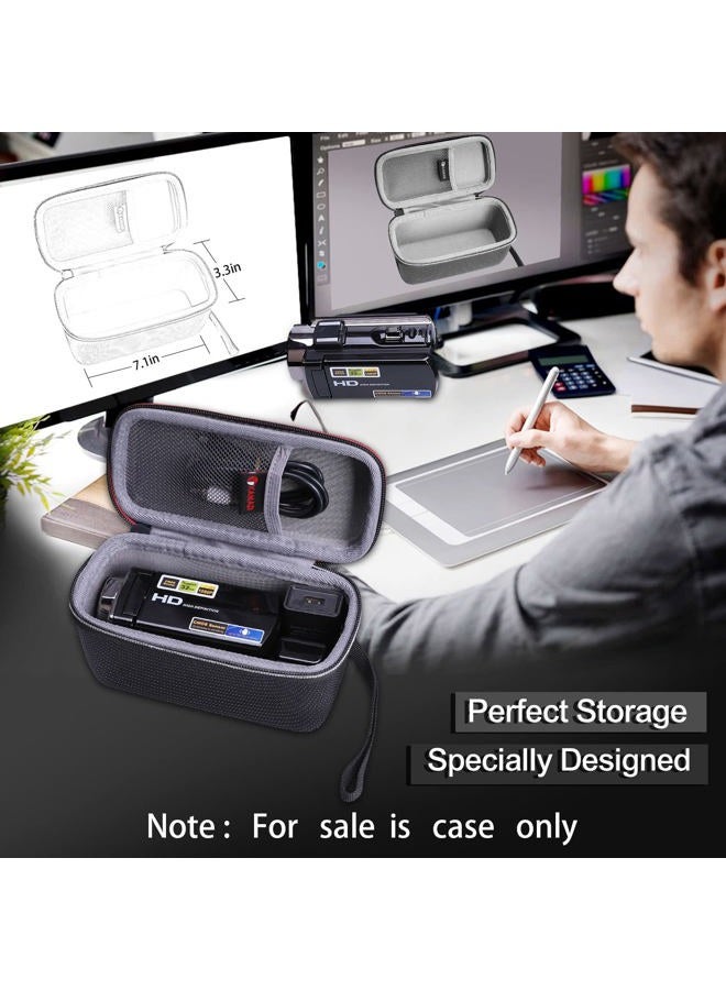 XANAD Hard Case for Kicteck Video Camera or Sony HDR CX675 Camcorder Digital YouTube Vlogging Camera Recorder - Travel Protective Bag - Image 5