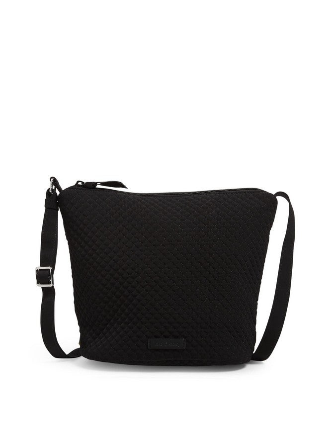 Vera Bradley Women'S Microfiber Bucket Crossbody Purse Classic Black One Size - Image 1