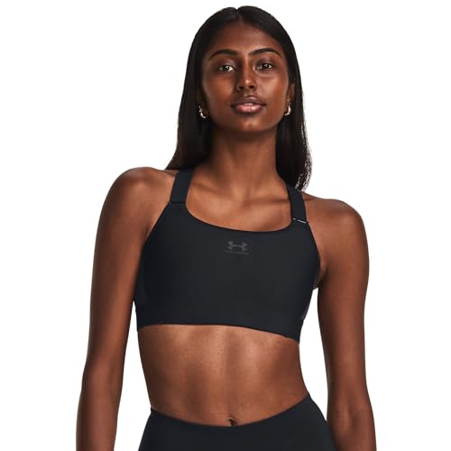 Under Armour Women HeatGear Armour High Sports Bra - High Support and Breathability XS - Image 5