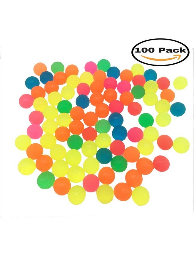 Mydio 100 Pack Bouncy Balls,Assorted Color,Solid Color High Bouncing Balls for Kids Playtime and Prize - Image 2