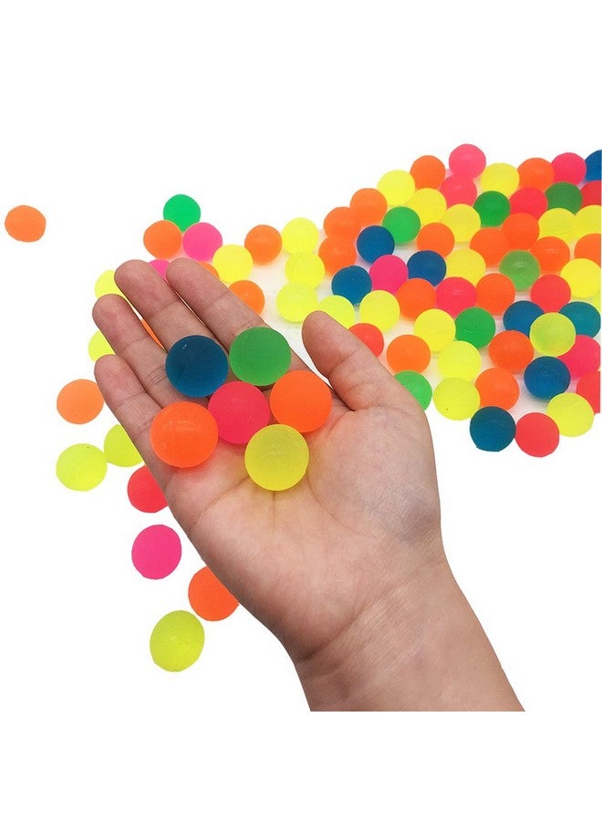 Mydio 100 Pack Bouncy Balls,Assorted Color,Solid Color High Bouncing Balls for Kids Playtime and Prize - Image 1