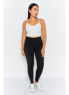 Nike Women Sportswear Fit Training Tights, Black  - Image 2