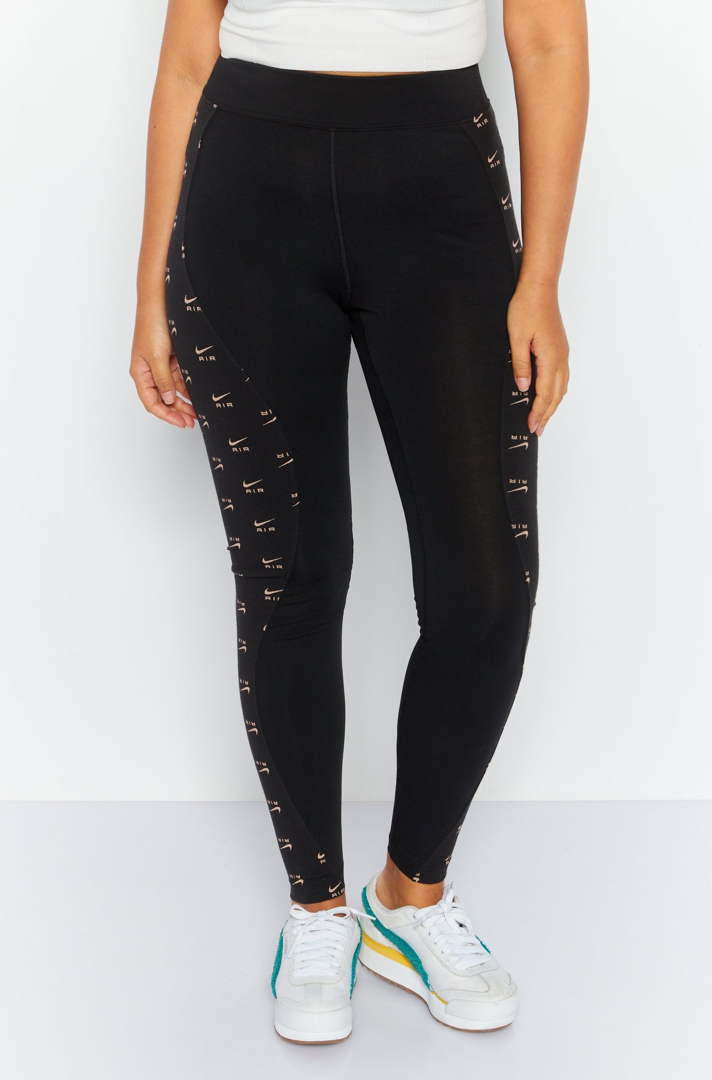 nike eyelet leggings