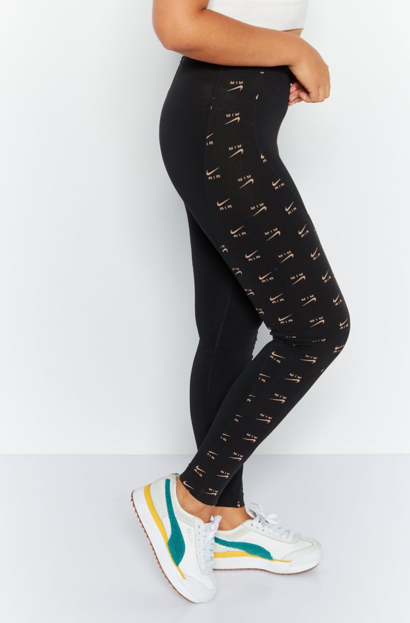 Nike سراويل رياضية نسائية للياقة البدنية، سوداء - Image 2