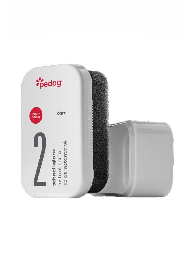 Pedag Shine Sponge, With No Buffing Adds a Glossy Sheen to Genuine, Synthetic, and Imitation Leather, Waterproof Protection from Weather and Dry Rot, Any Color, 2.2 Ounces - Image 1