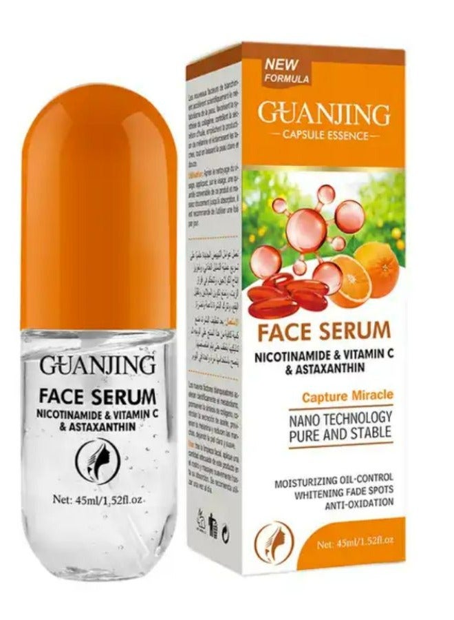 GUANJING Vitamin C Serum Facial Skin Care Niacinamide Moisturizing Face Serum 45 ml - Image 1
