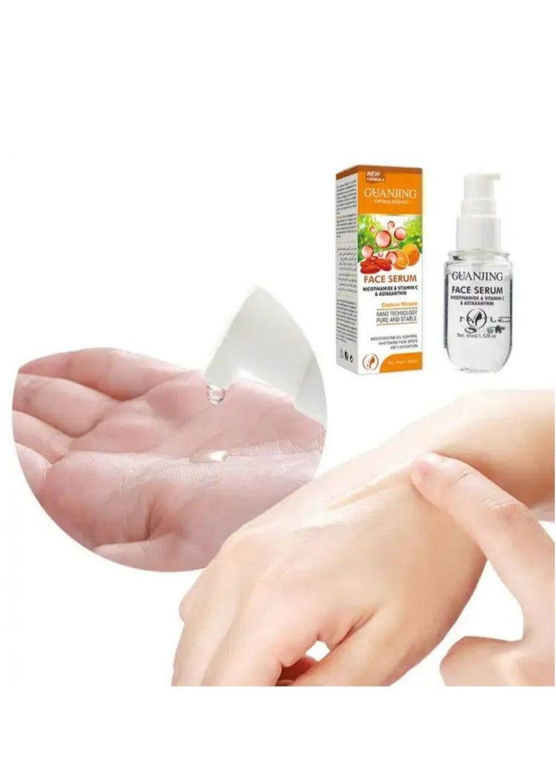 GUANJING Vitamin C Serum Facial Skin Care Niacinamide Moisturizing Face Serum 45 ml - Image 3