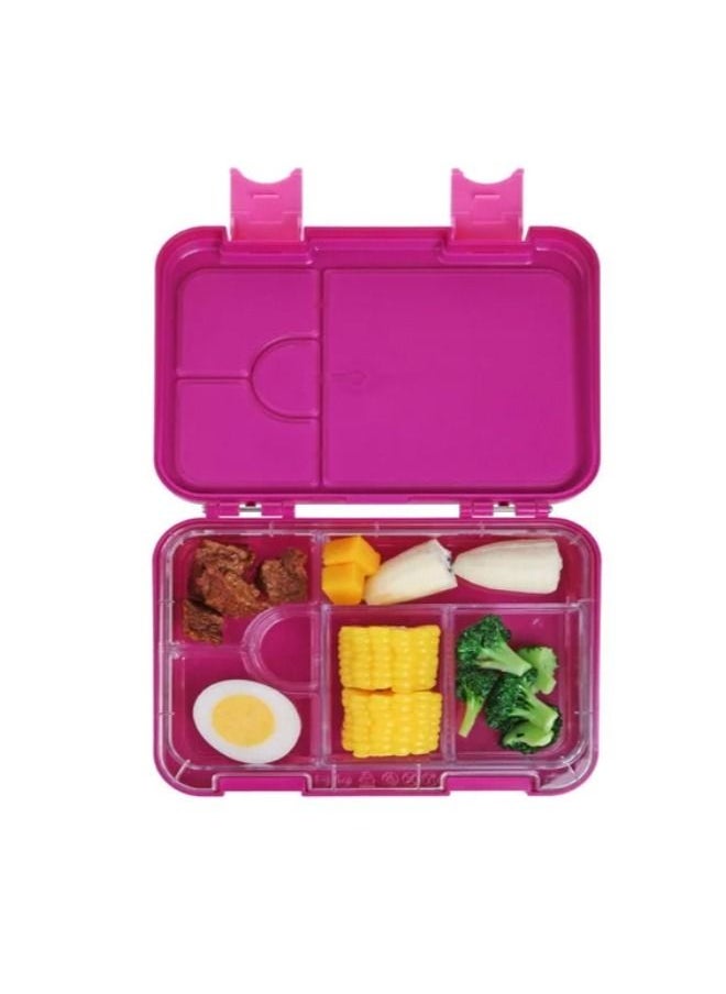 Arabest - Square Sealed Lattice Portable Lunch Box Purple - Image 1