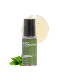 Benton BENTON Deep Green Tea Serum 30ml (1.01 fl.oz.)_new - Nourishing & Hydrating Facial Serum for Oily and Sensitive Skin, Skin Soothing  - Image 1