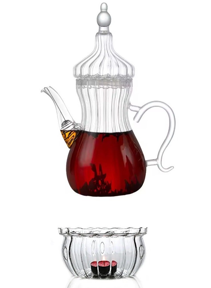 REFAN 1 Liter Glass Jug Set and heat base - Image 5