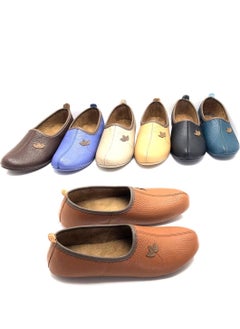 Derilax Genuine Leather Hajj Umrah Tawaf Slippers and Home Shoes  - Image 2