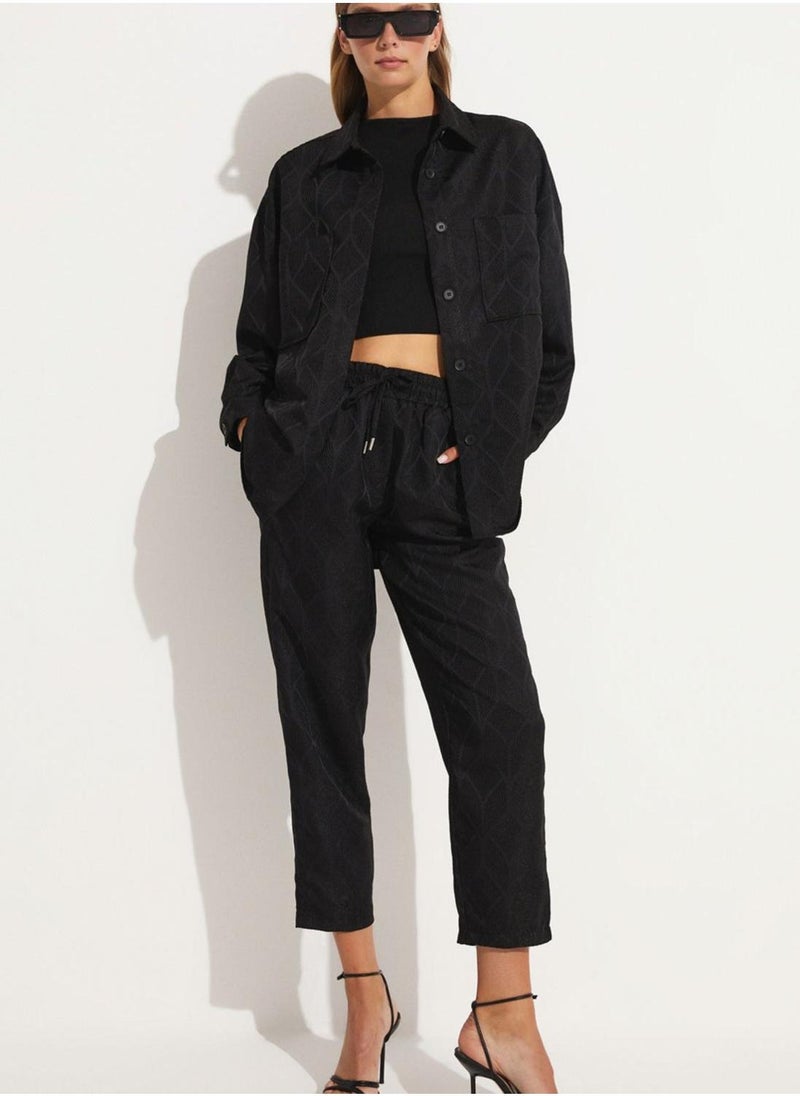 جون بنطلون بخصر مرتفع - Image 5