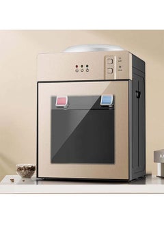 Electric Water Cooler Dispenser, 5 Gal Top Loading Countertop Water Cooler Dispenser Compact Mini Hot & Cold Water Cooler Dispenser Mini Electric Desktop Table Drinking Machine