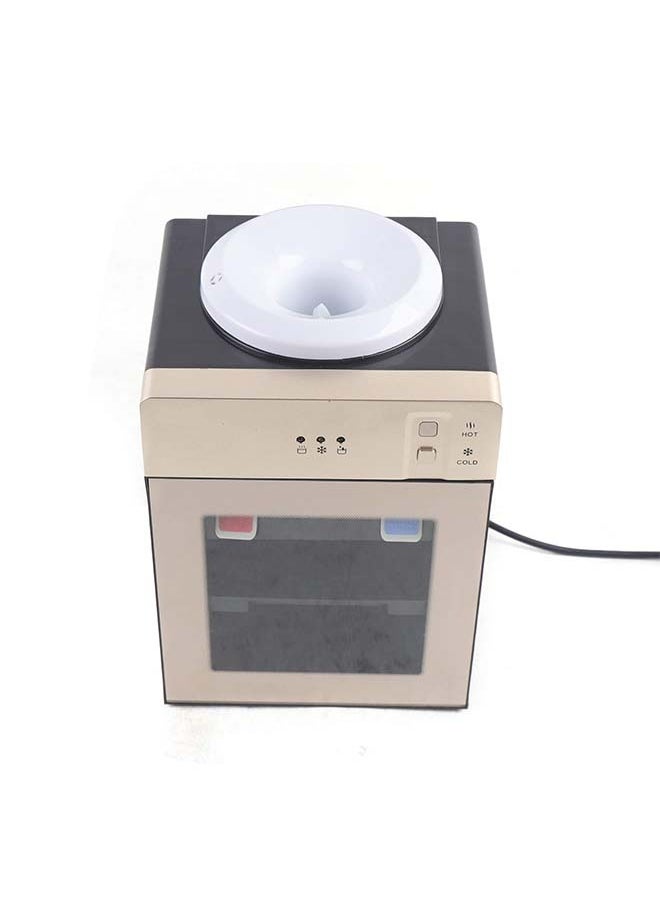 Generic - Electric Water Cooler Dispenser, 5 Gal Top Loading Countertop Water Cooler Dispenser Compact Mini Hot & Cold Water Cooler Dispenser Mini Electric Desktop Table Drinking Machine - Image 1