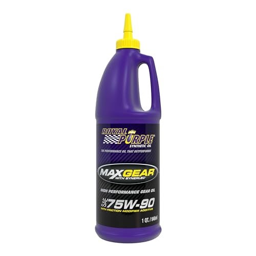 Royal Purple زيت جير أوتوماتيكي صناعي عالي الأداء رويال بيربل 01300 ماكس جير 75W-90 ، 1 كوارت (32 أونصة) - Image 3