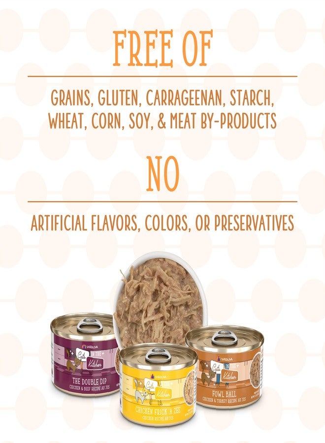 Weruva Cats in The Kitchen, Word from The Bird! Variety Pack, 3.2oz Can (Pack of 12) - Image 5