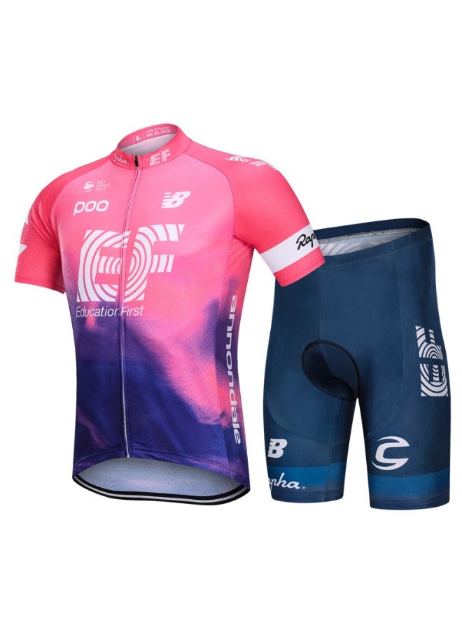 KUYING New Men's And Women's Summer Cycling Suit Set  - Image 1